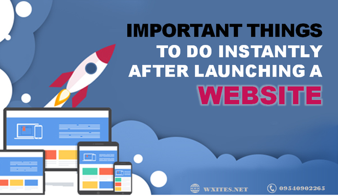 Things to do Instantly After Launching a Website
